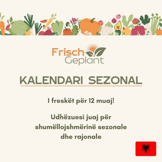 FrischGeplant Saisonkalender Foto Albanisch